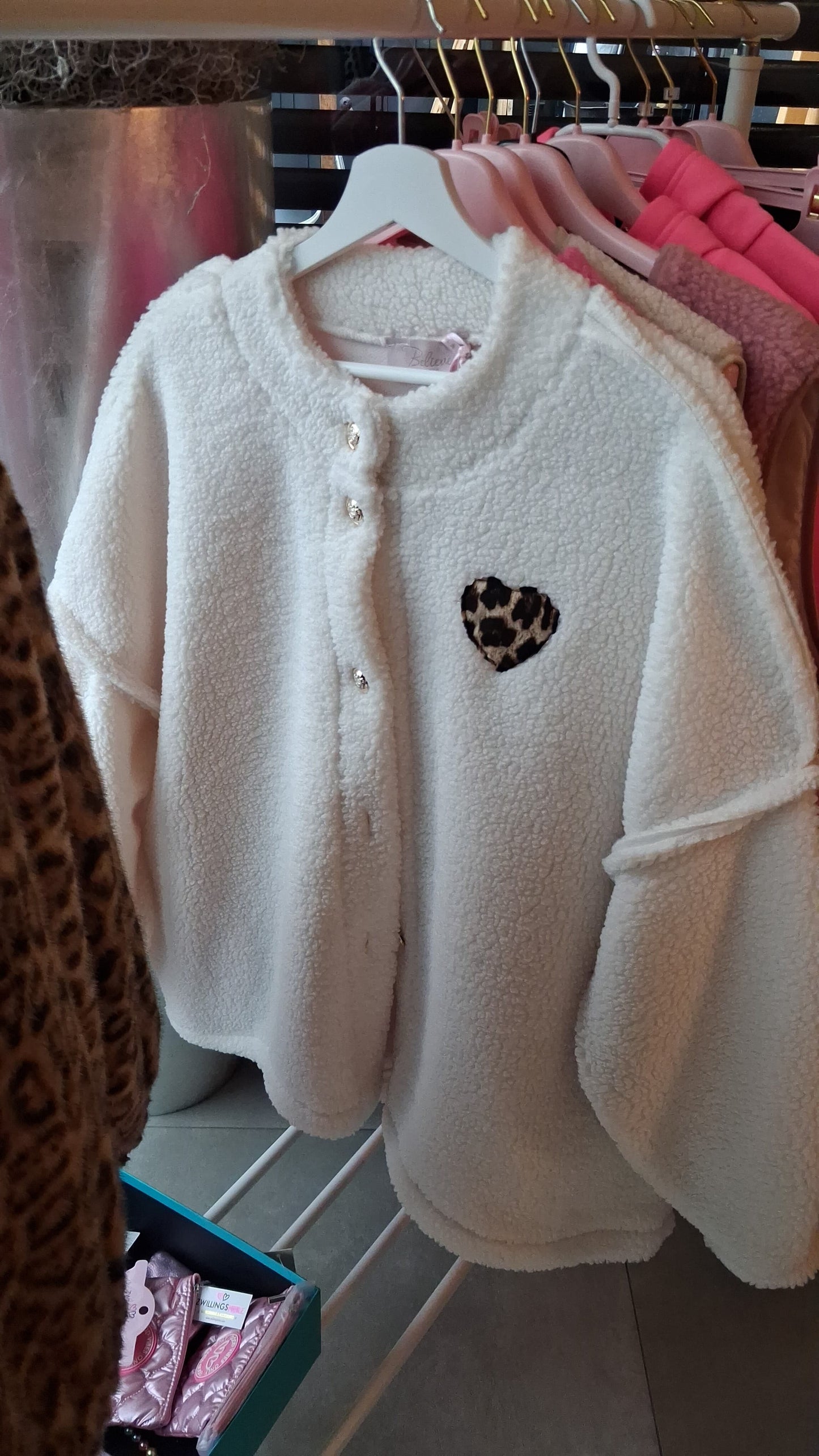 Kuscheljacke Leo Herz