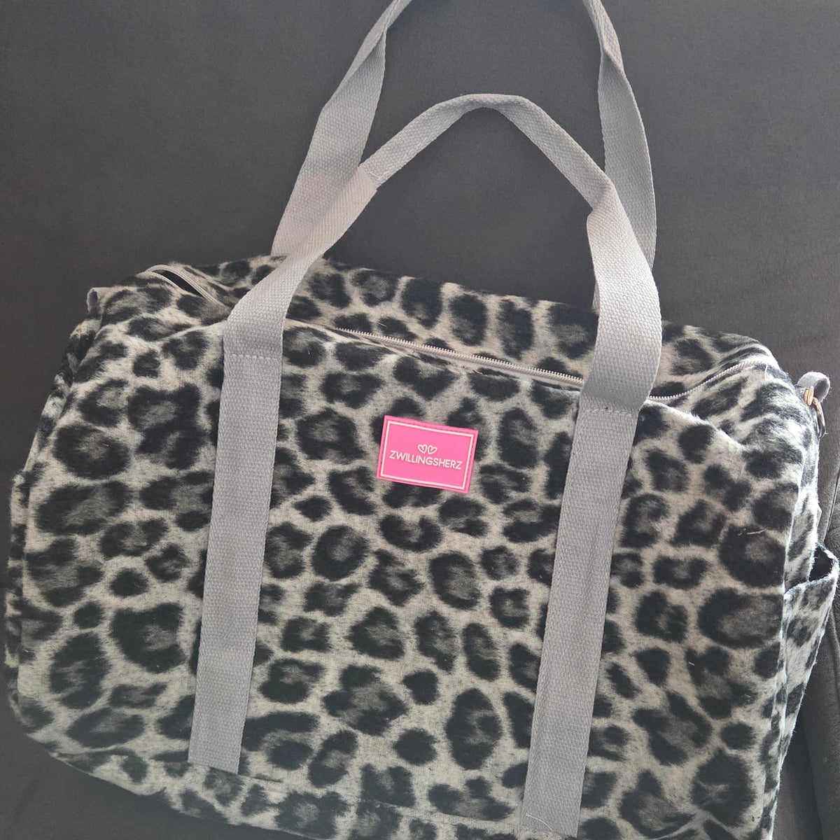 XXL Weekender "Leo" Grau