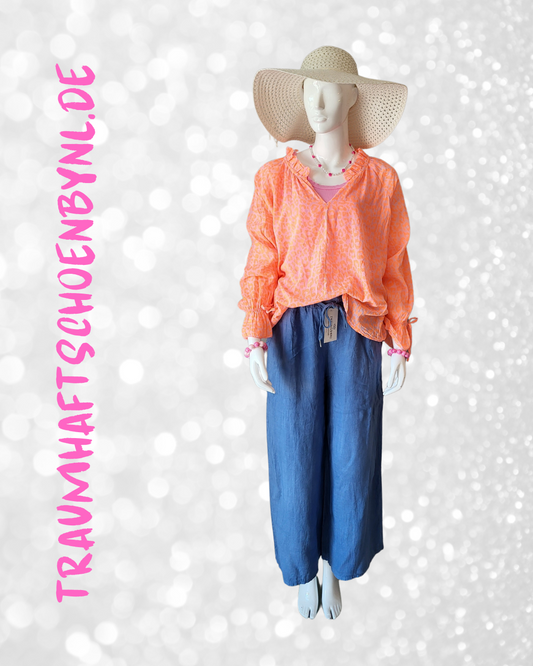 Bluse orange