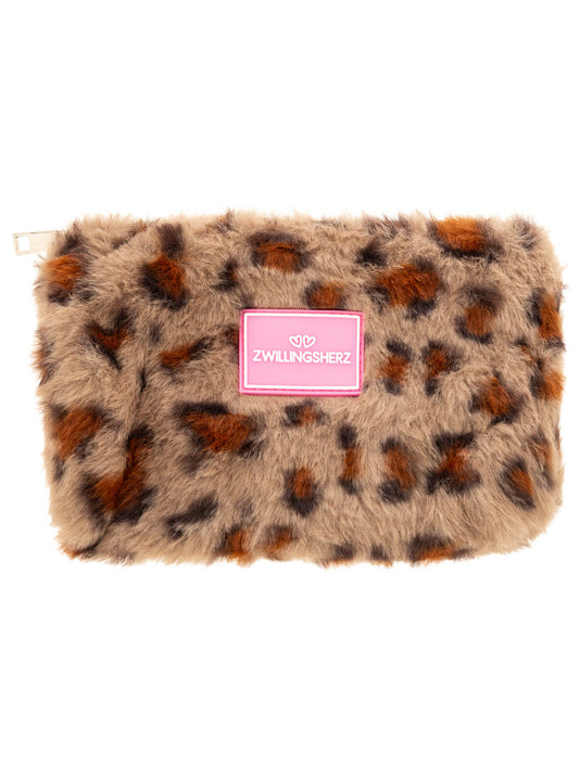 Kosmetiktasche Leo Taupe