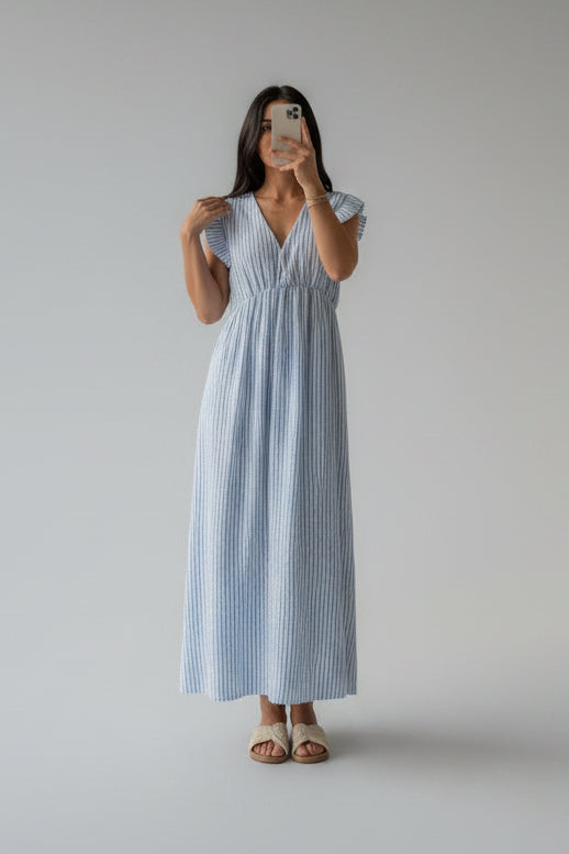 Kleid Streifen