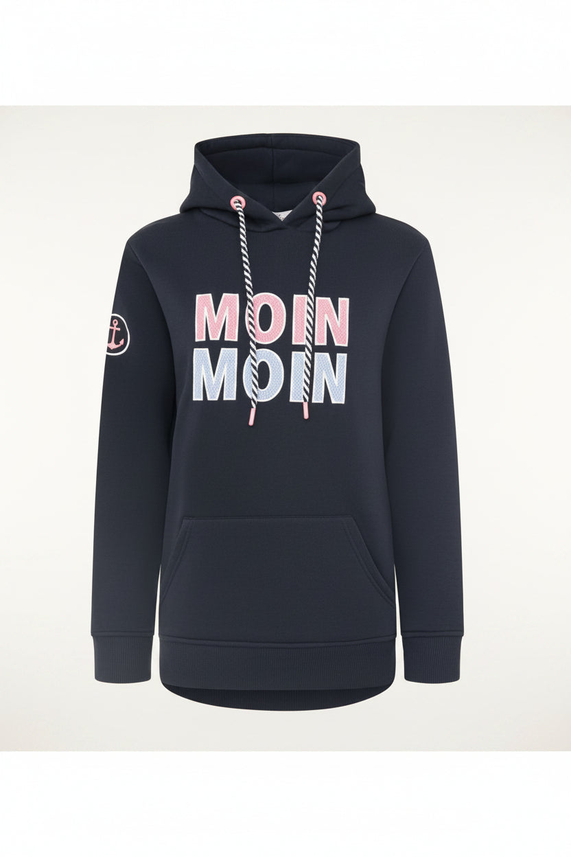 ZWILLINGSHERZ Hoodie Moin Moin