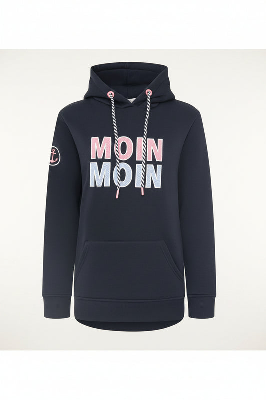 ZWILLINGSHERZ Hoodie Moin Moin