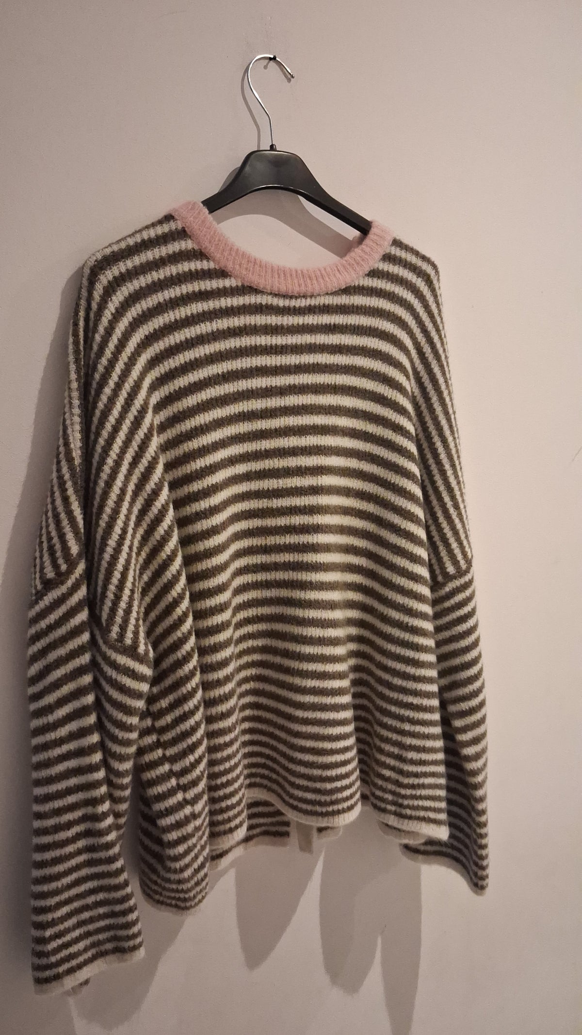 Pullover Winter Schleife