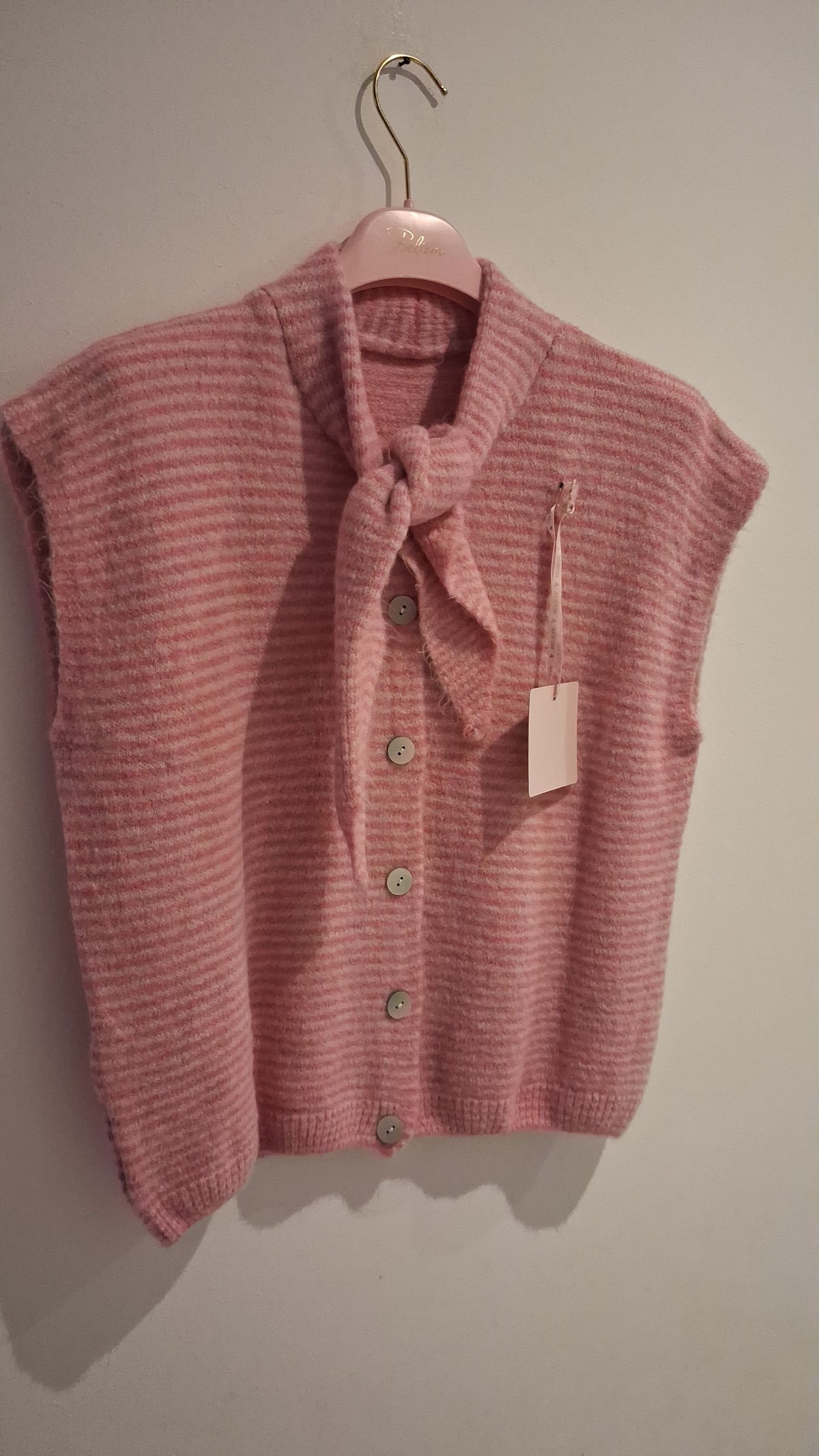 Weste rosa Winter