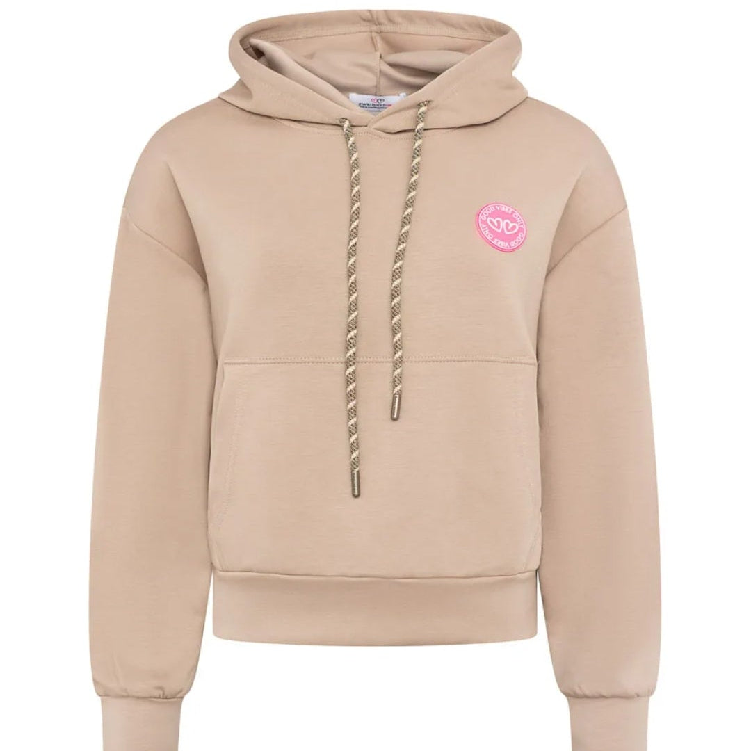 Zwillingsherz Hoodie "Good vibes only"