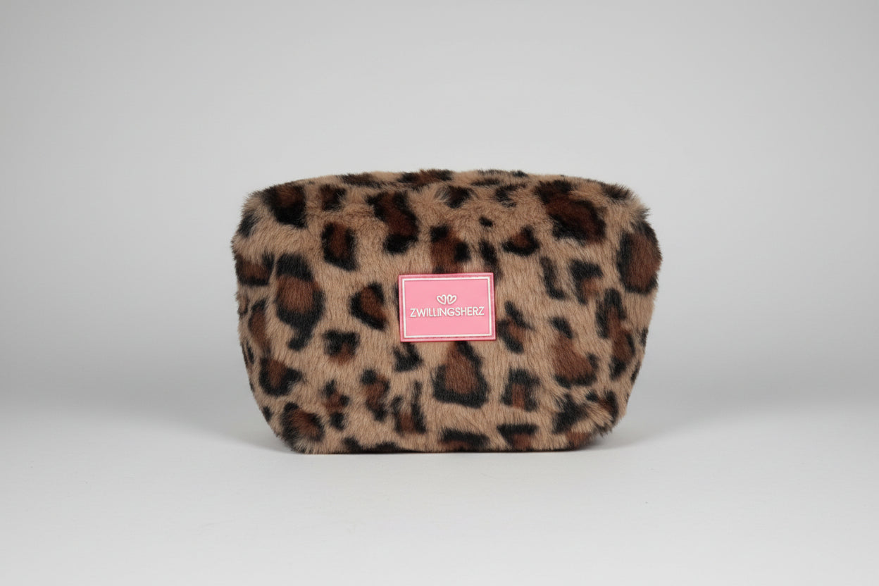 Kosmetiktasche "Leo" Taupe