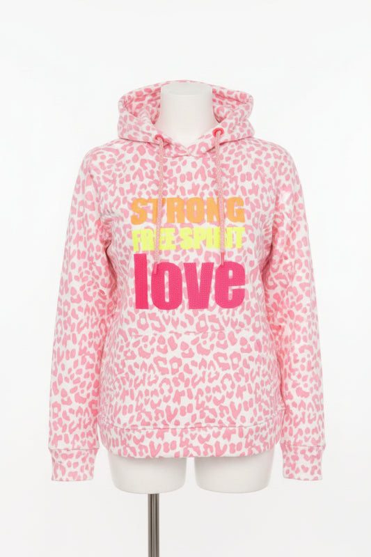 Hoodie AOP Leo Strong